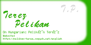 terez pelikan business card